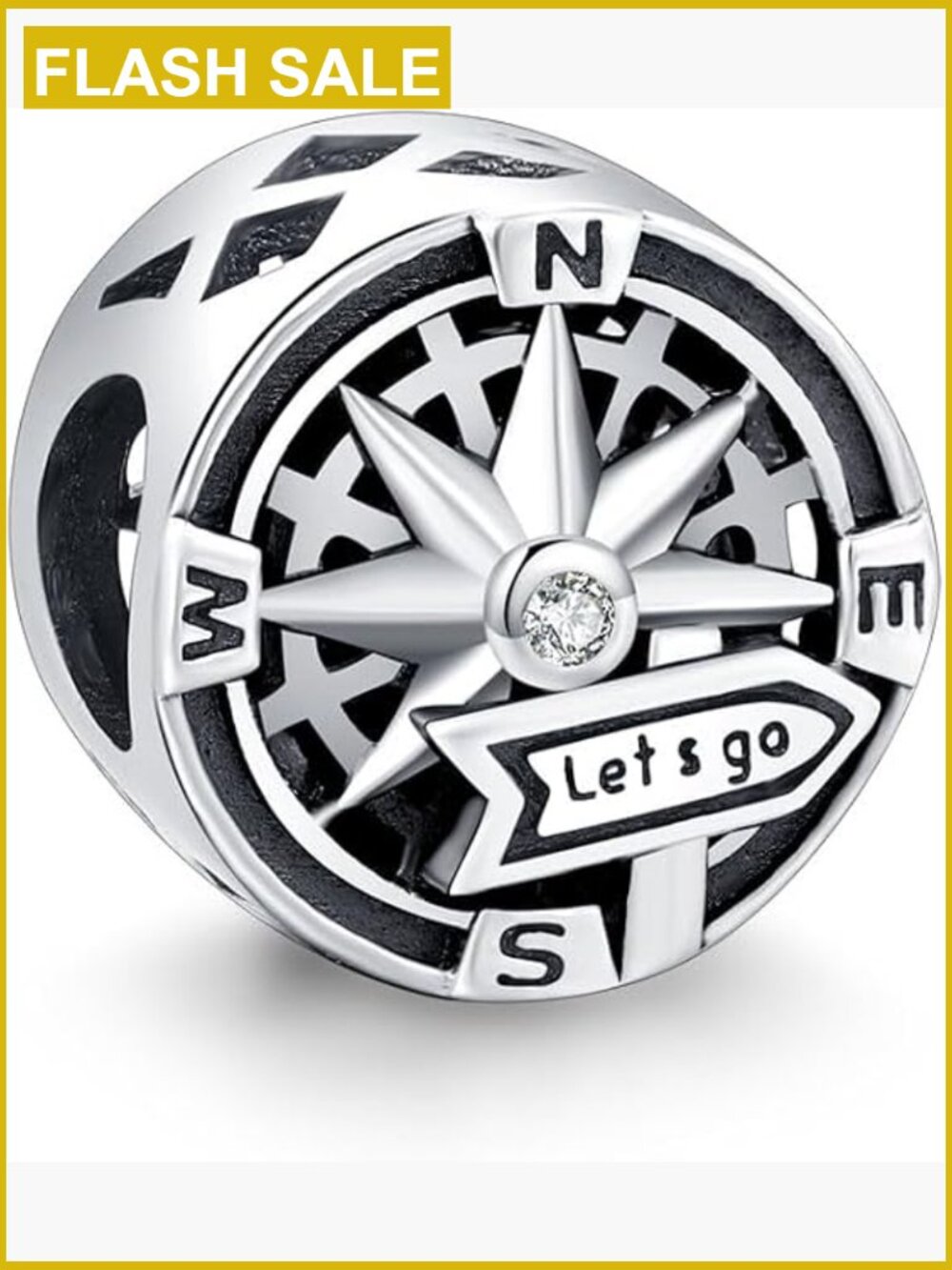 925 Sterling Silver Charms for Bracelets and Necklaces Travel
